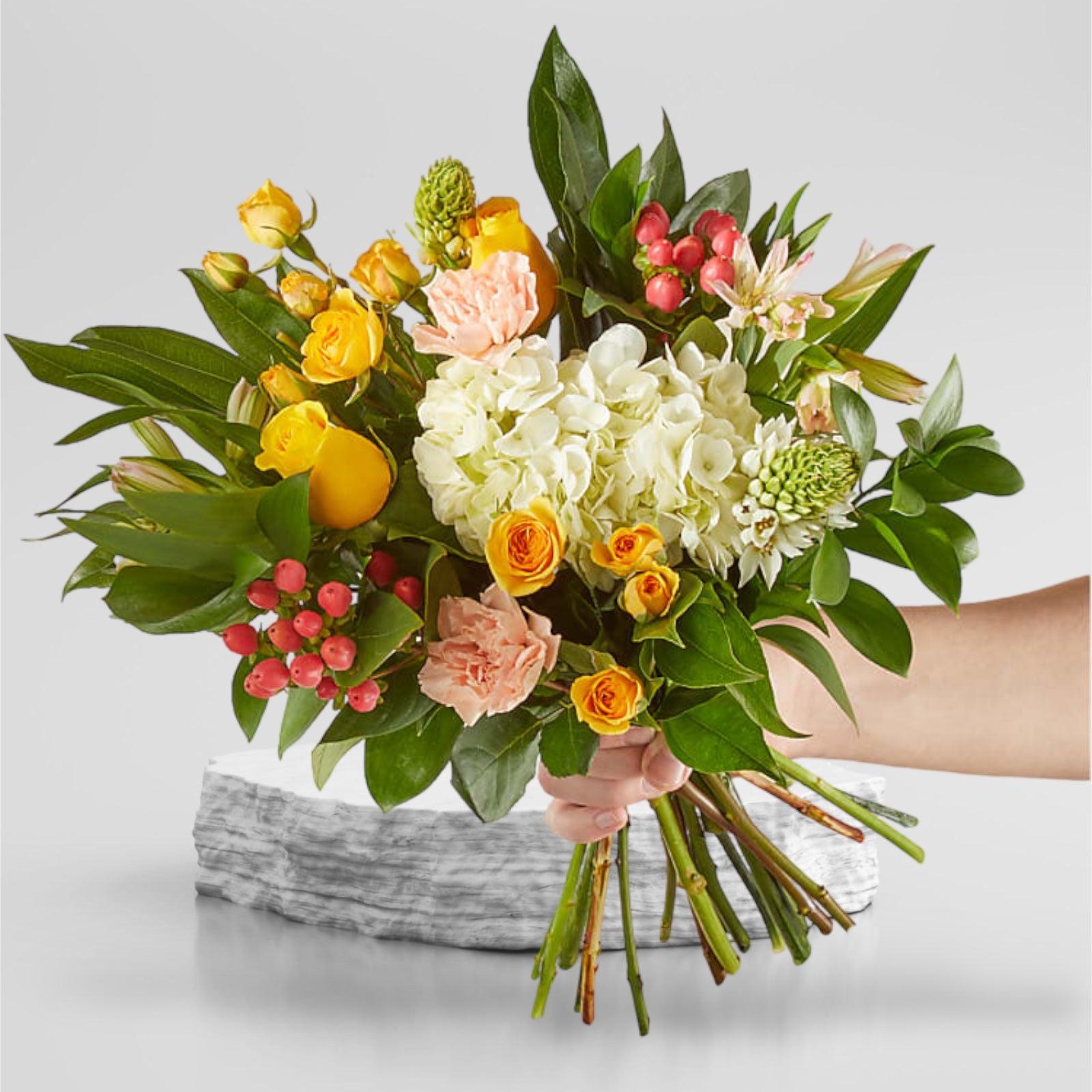 Something Charmed Wrapped Bouquet - DGM Flowers  | Fort Lauderdale Florist
