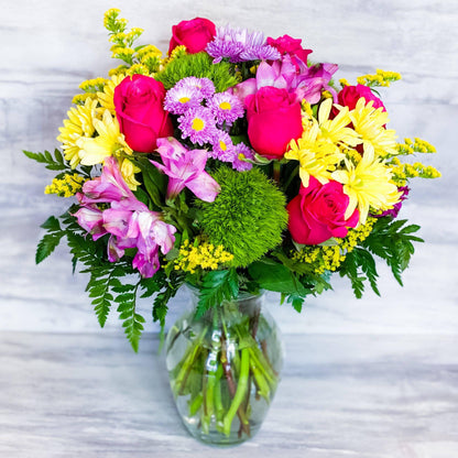 A Cheerful Day Bouquet | DGM Flowers | Fort Lauderdale Florist