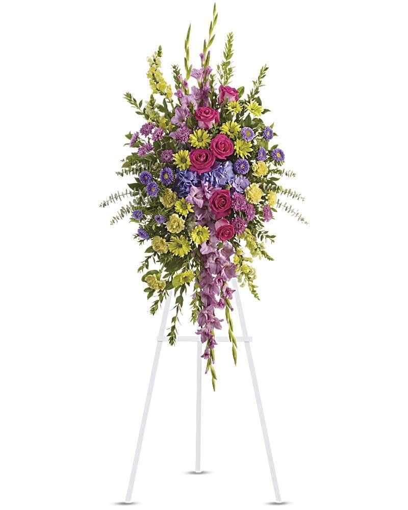 Bright and Beautiful Spray - DGM Flowers  | Fort Lauderdale Florist