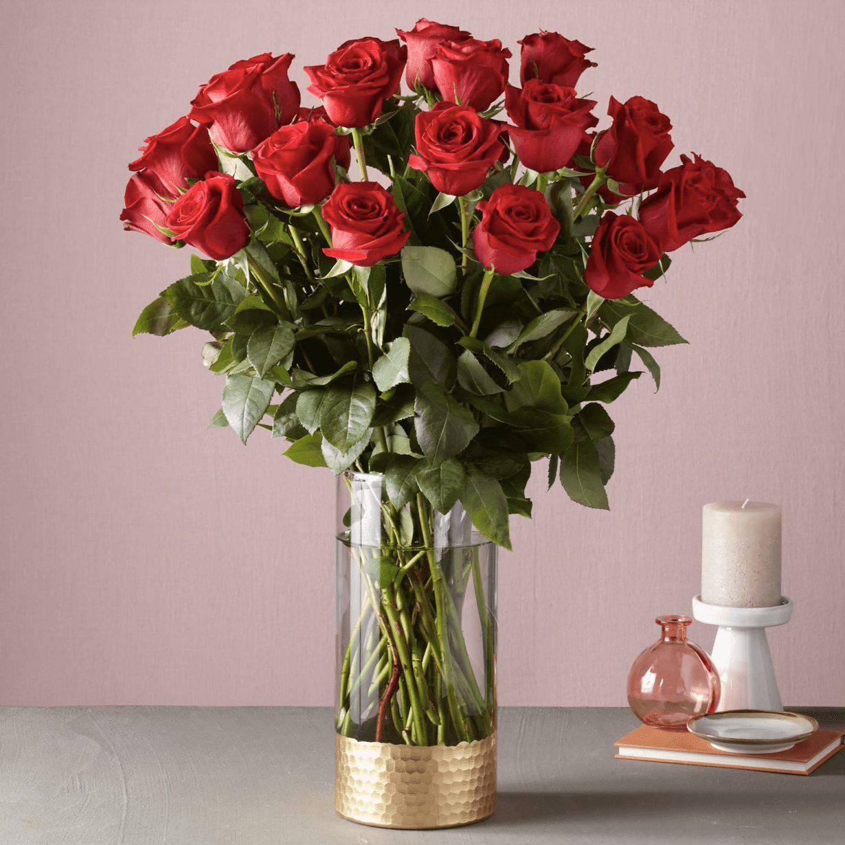 Classic Love Rose Bouquet - DGM Flowers  | Fort Lauderdale Florist