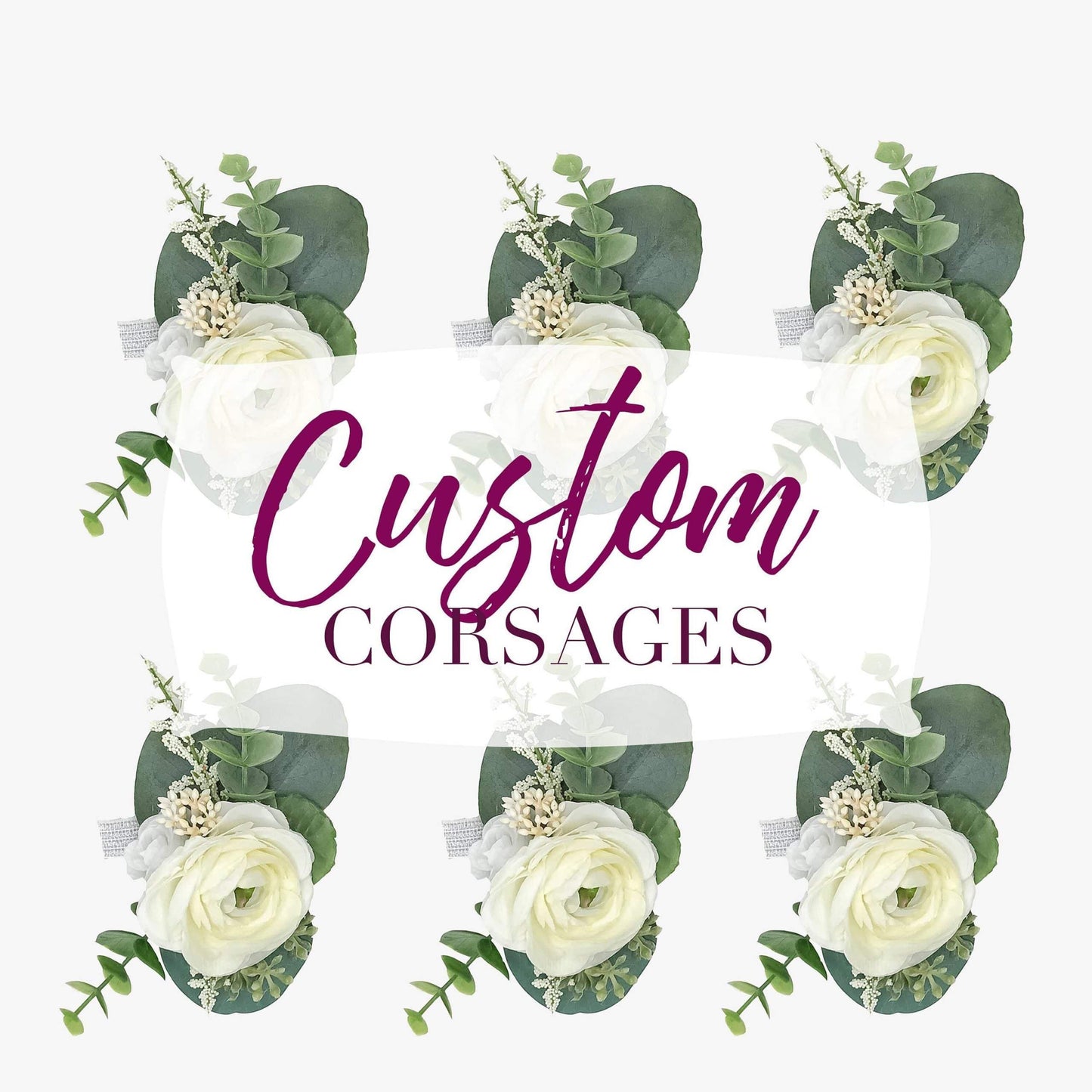Custom Flower Wrist Corsage - DGM Flowers  | Fort Lauderdale Florist
