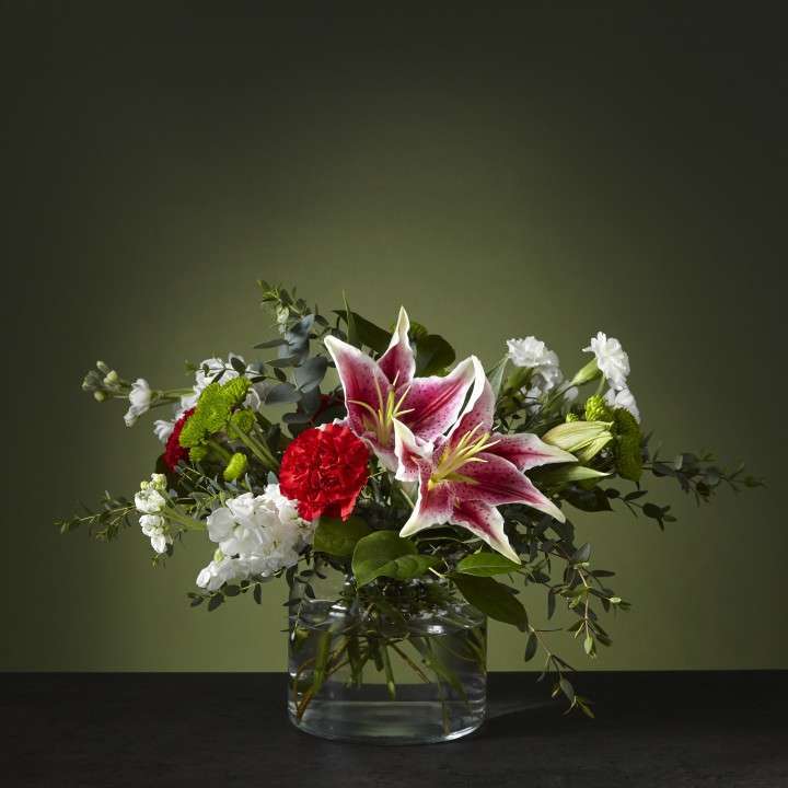 Pepermint Swirl Bouquet - DGM Flowers  | Fort Lauderdale Florist