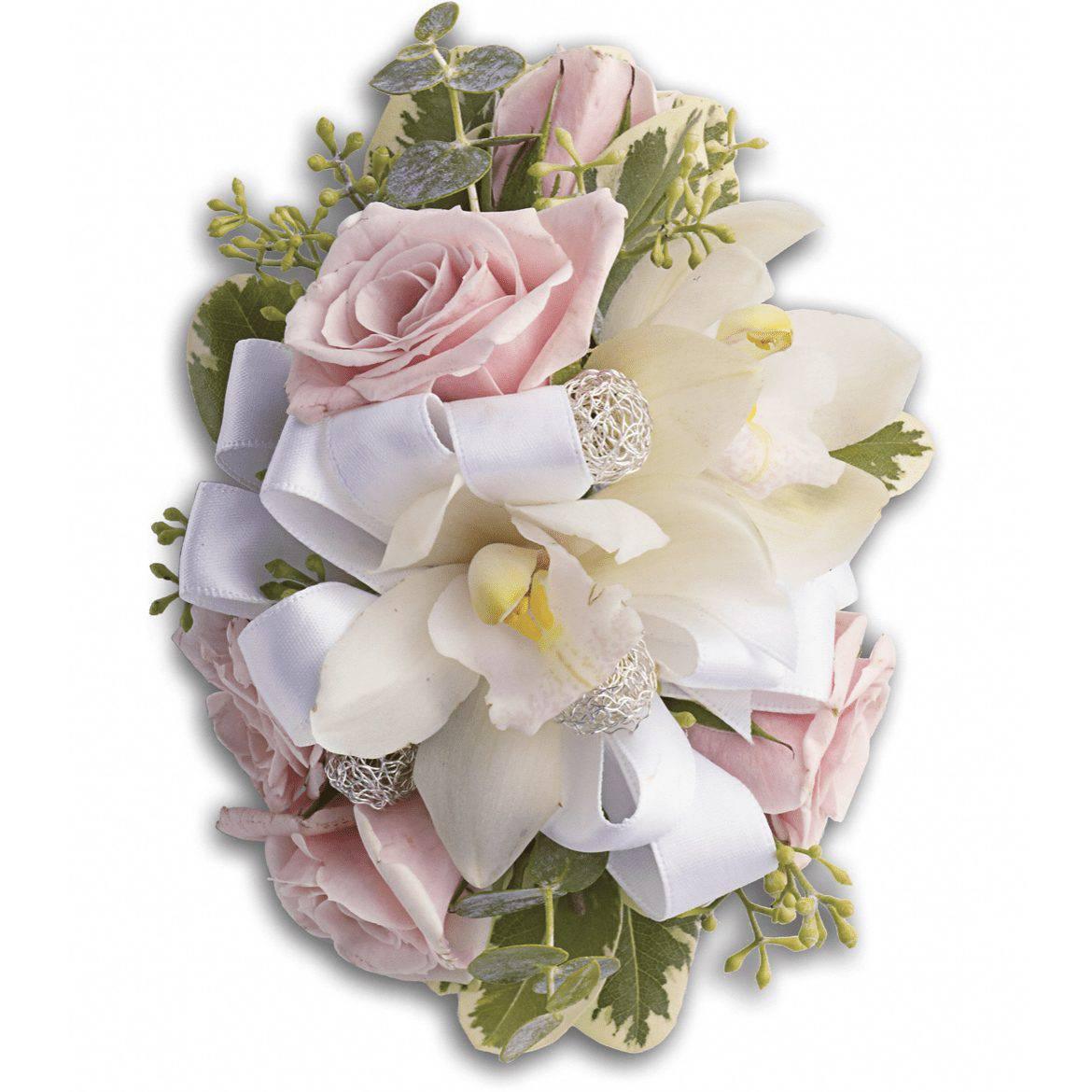 Dreamy Pink Wristlet Corsage - DGM Flowers  | Fort Lauderdale Florist