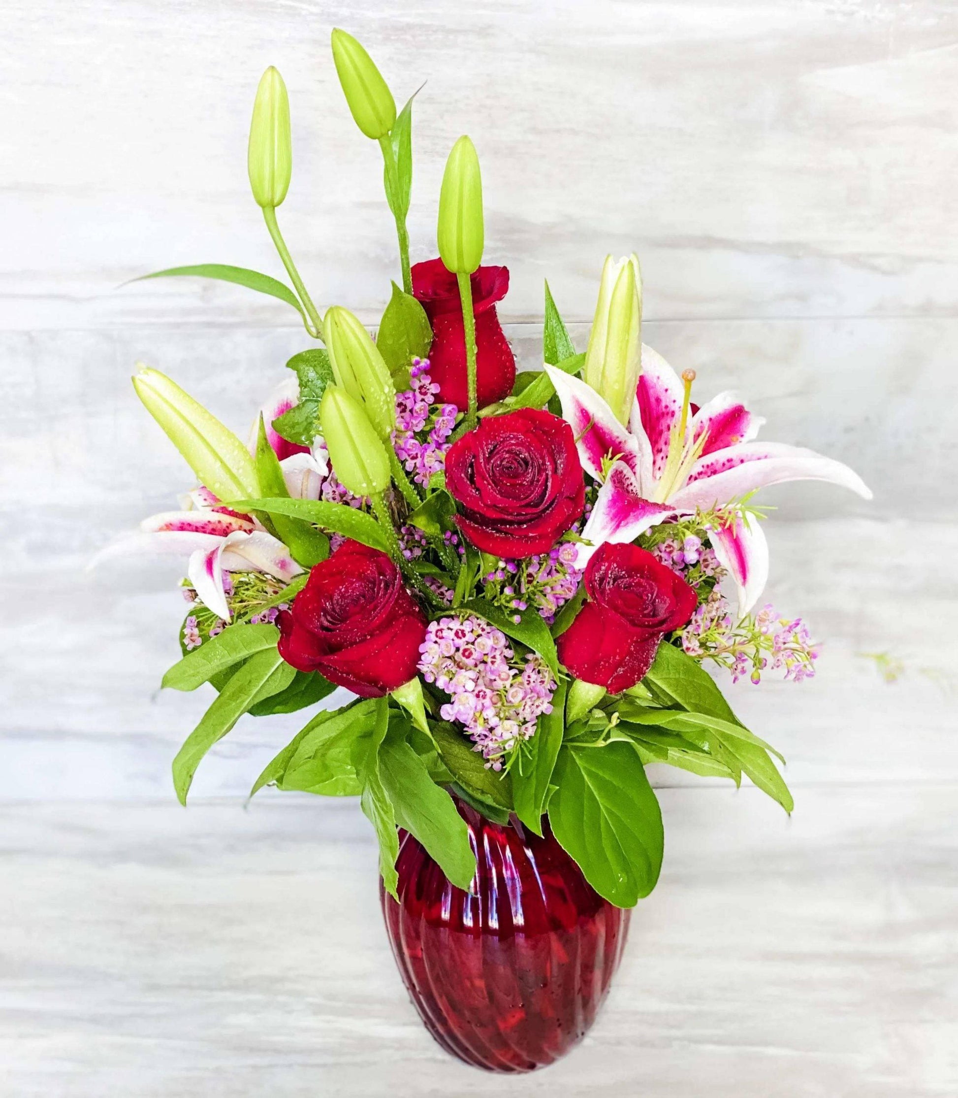 Our Romance Bouquet - DGM Flowers  | Fort Lauderdale Florist