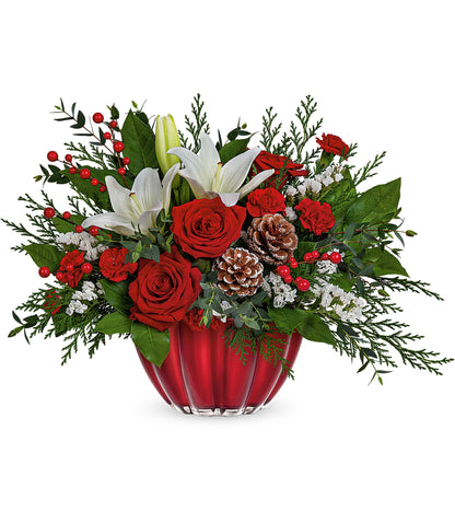 Vibrant Christmas Bouquet - DGM Flowers  | Fort Lauderdale Florist