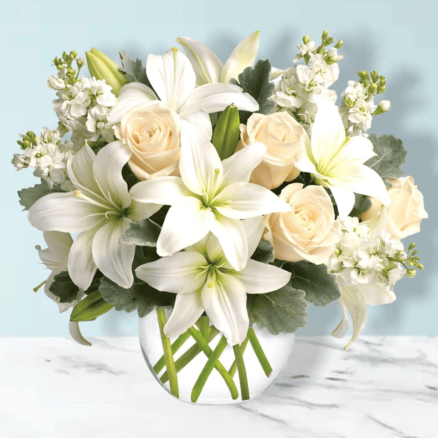 Isle of White Bouquet - DGM Flowers  | Fort Lauderdale Florist