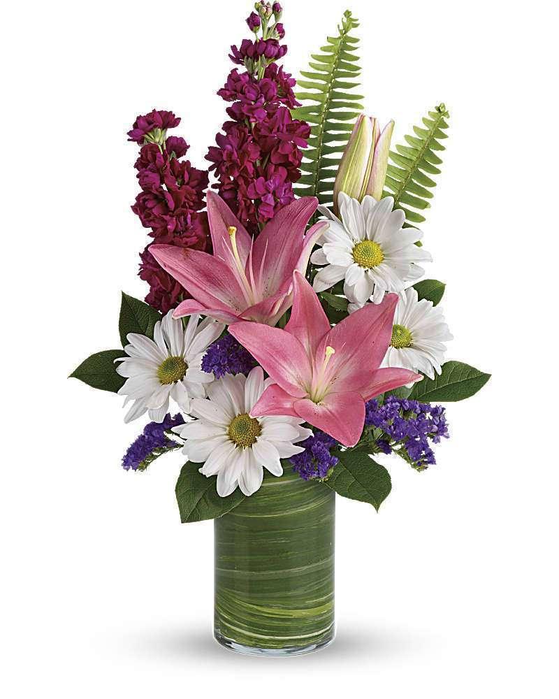 Playful Daisy Bouquet - DGM Flowers  | Fort Lauderdale Florist