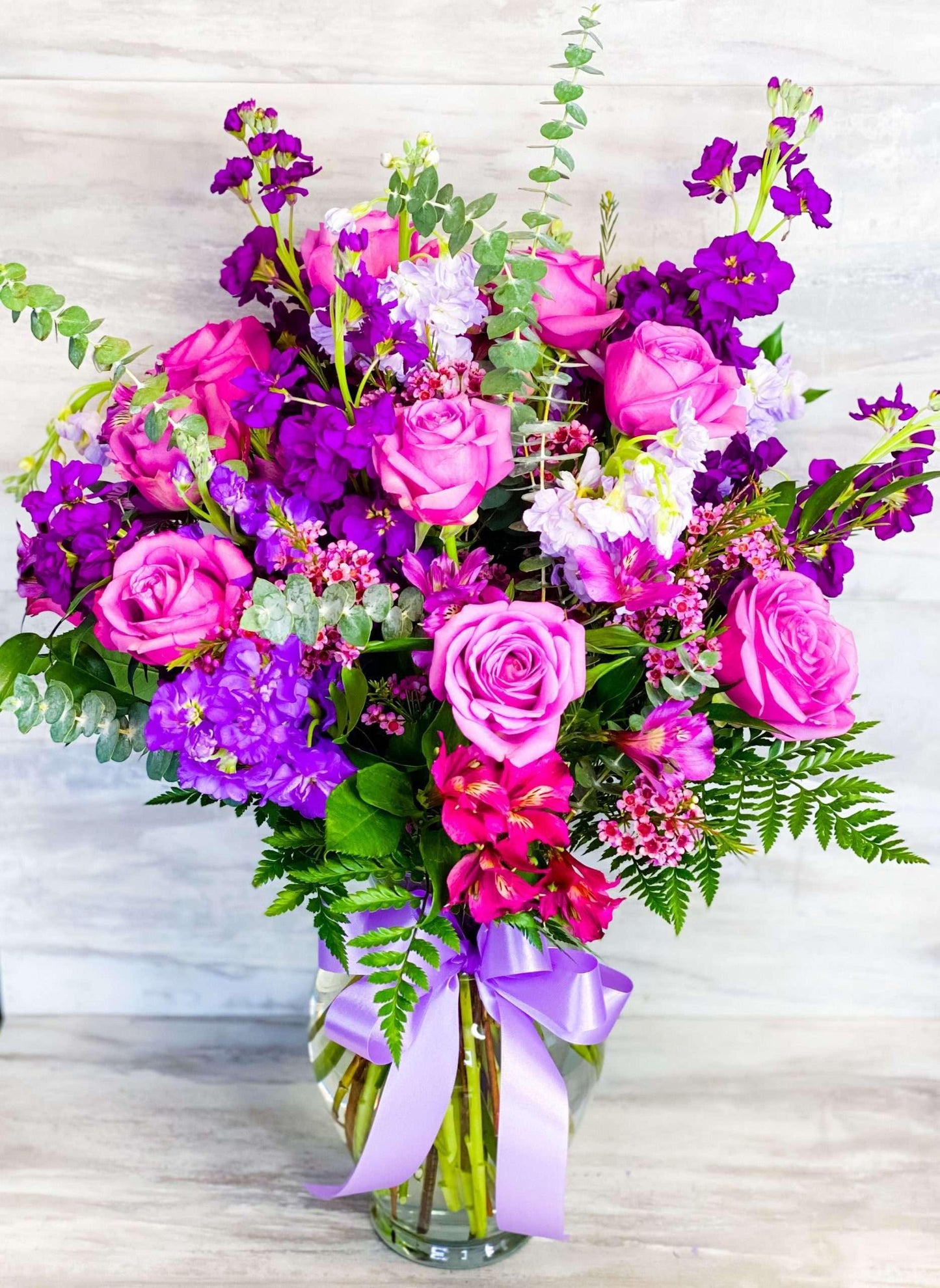 Purple Visage - DGM Flowers  | Fort Lauderdale Florist