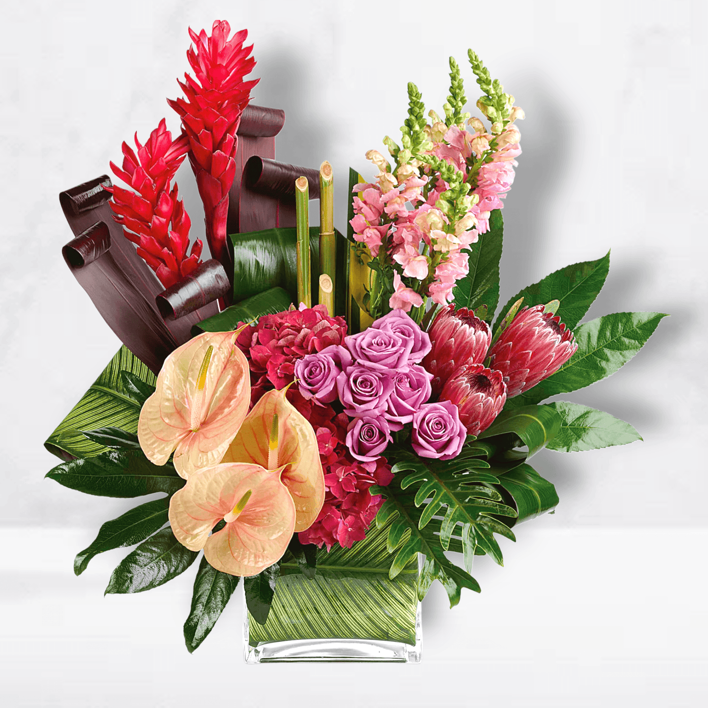 Tahitian Tropics Bouquet - DGM Flowers  | Fort Lauderdale Florist