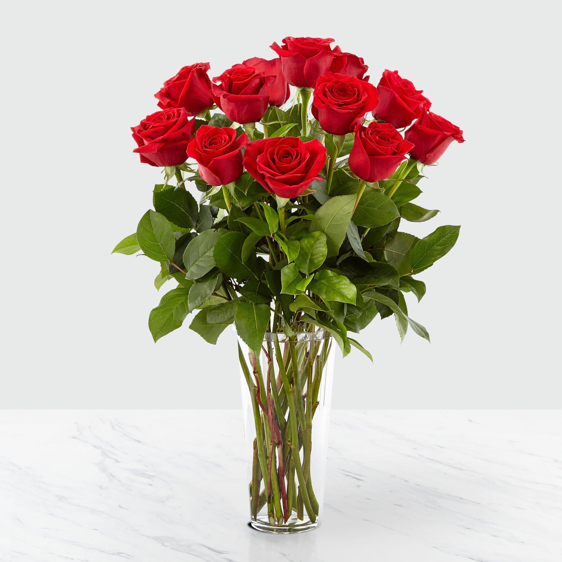 The DGM Long Stem Red Rose Bouquet - DGM Flowers  | Fort Lauderdale Florist