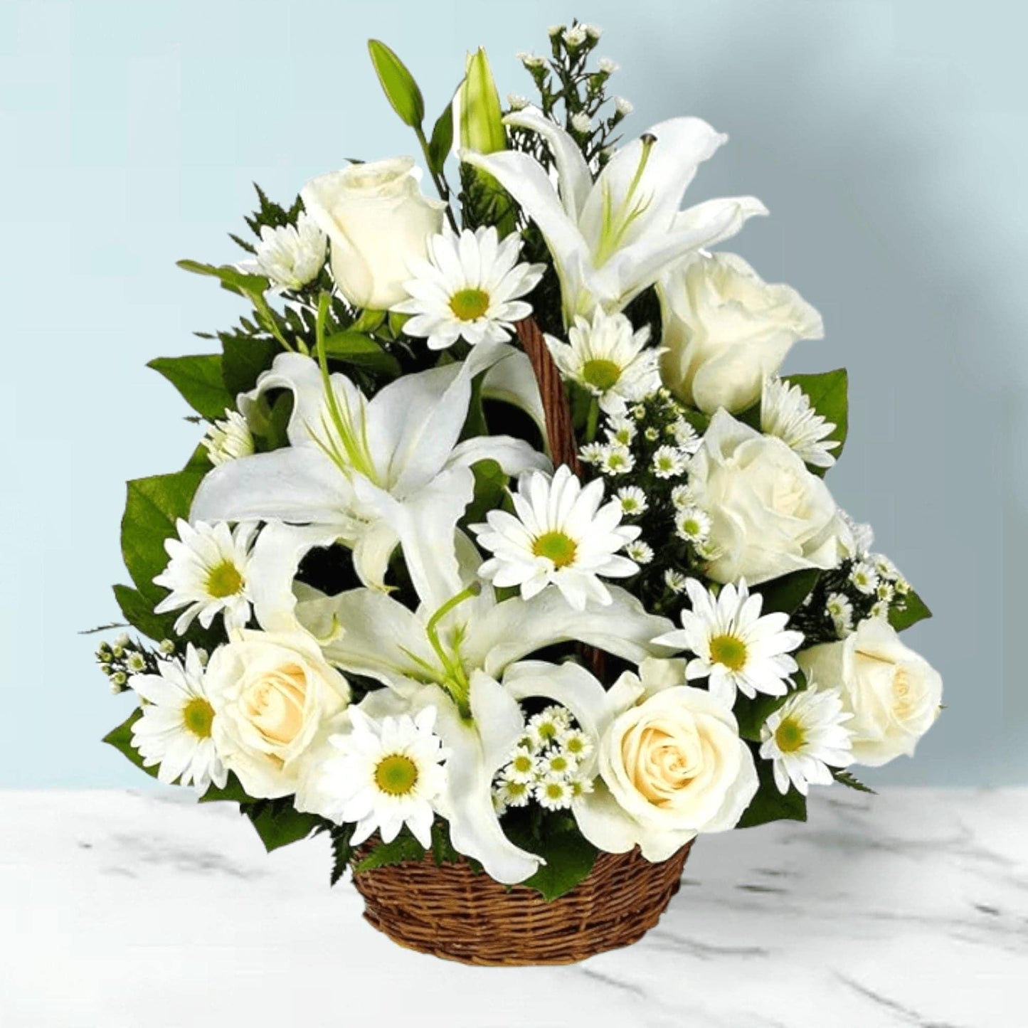 Thinking of You Sympathy Basket - DGM Flowers  | Fort Lauderdale Florist
