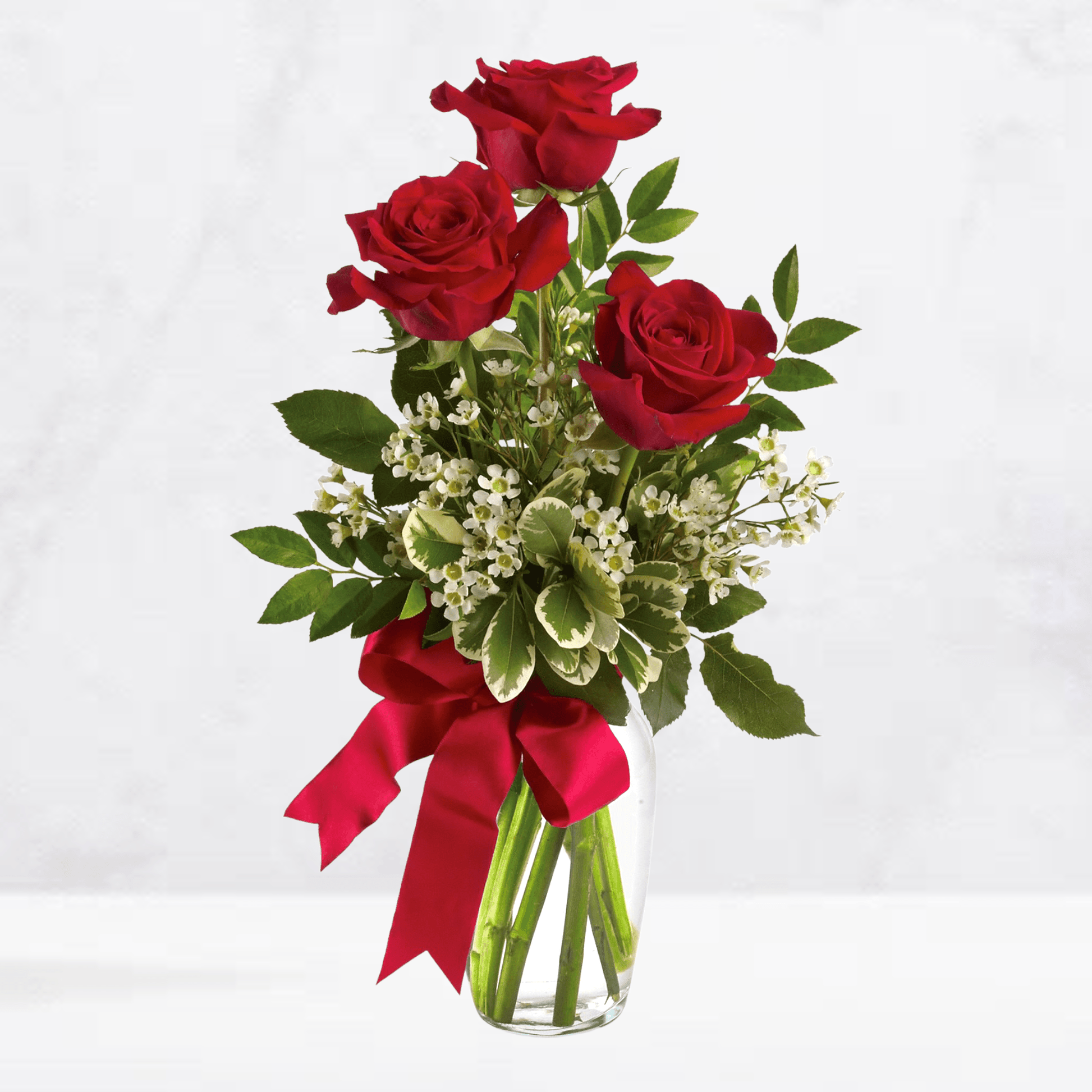 Thoughts of You Bouquet with Red Roses - DGM Flowers  | Fort Lauderdale Florist
