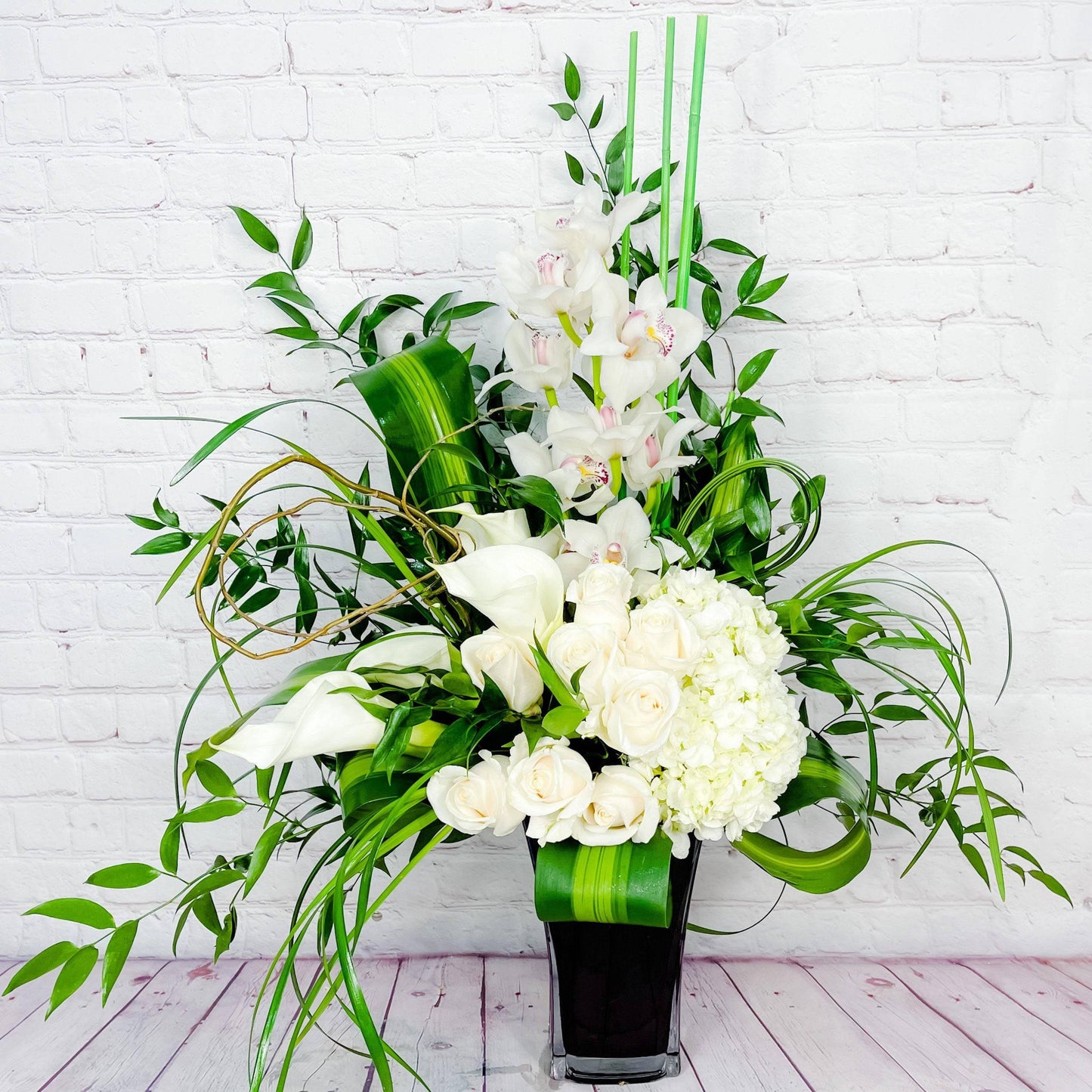 White Sophistication by DGM Flowers - DGM Flowers  | Fort Lauderdale Florist